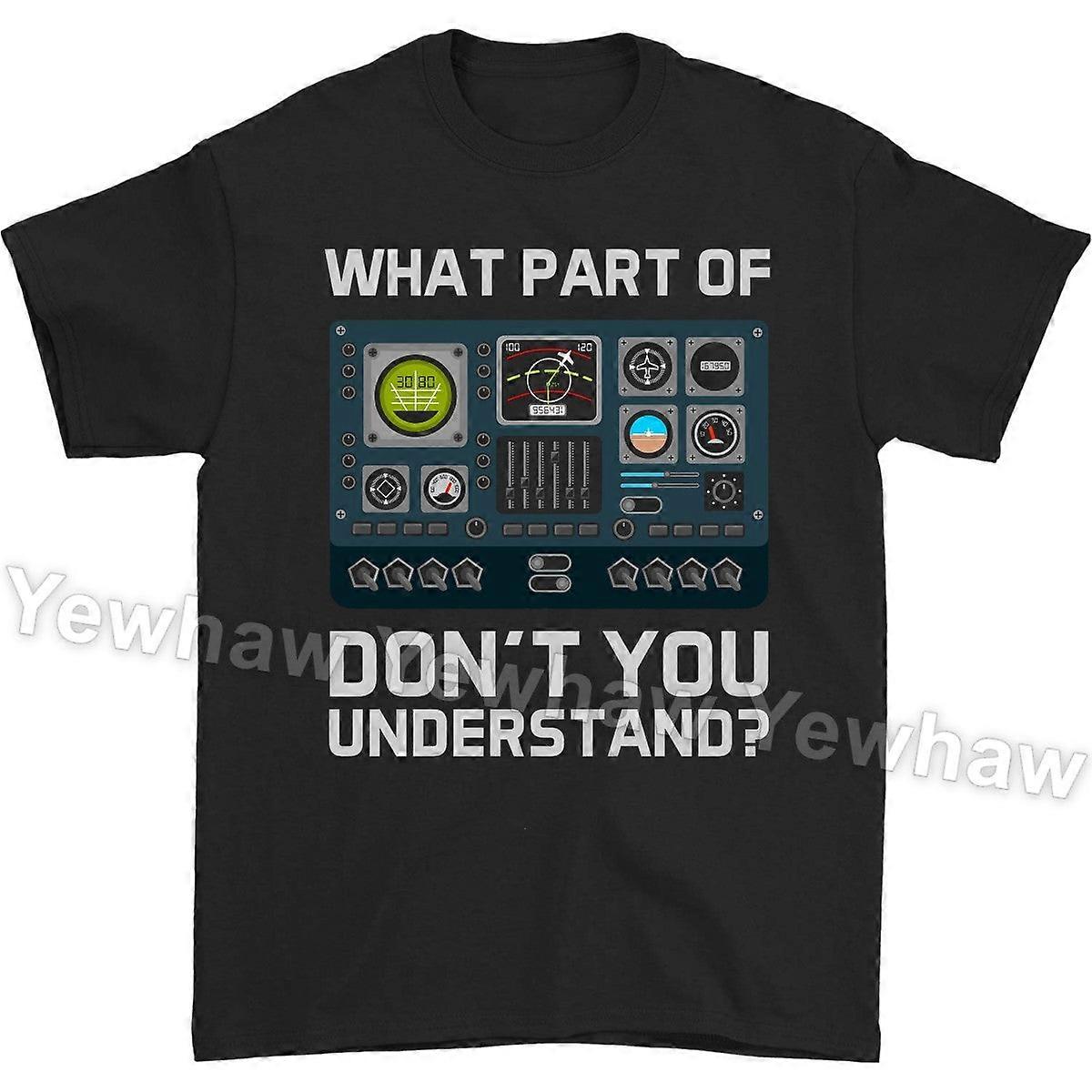 Pilot Airplane What Part Dárek Tričko, Letecká trička, Dárky pro leteckou školu