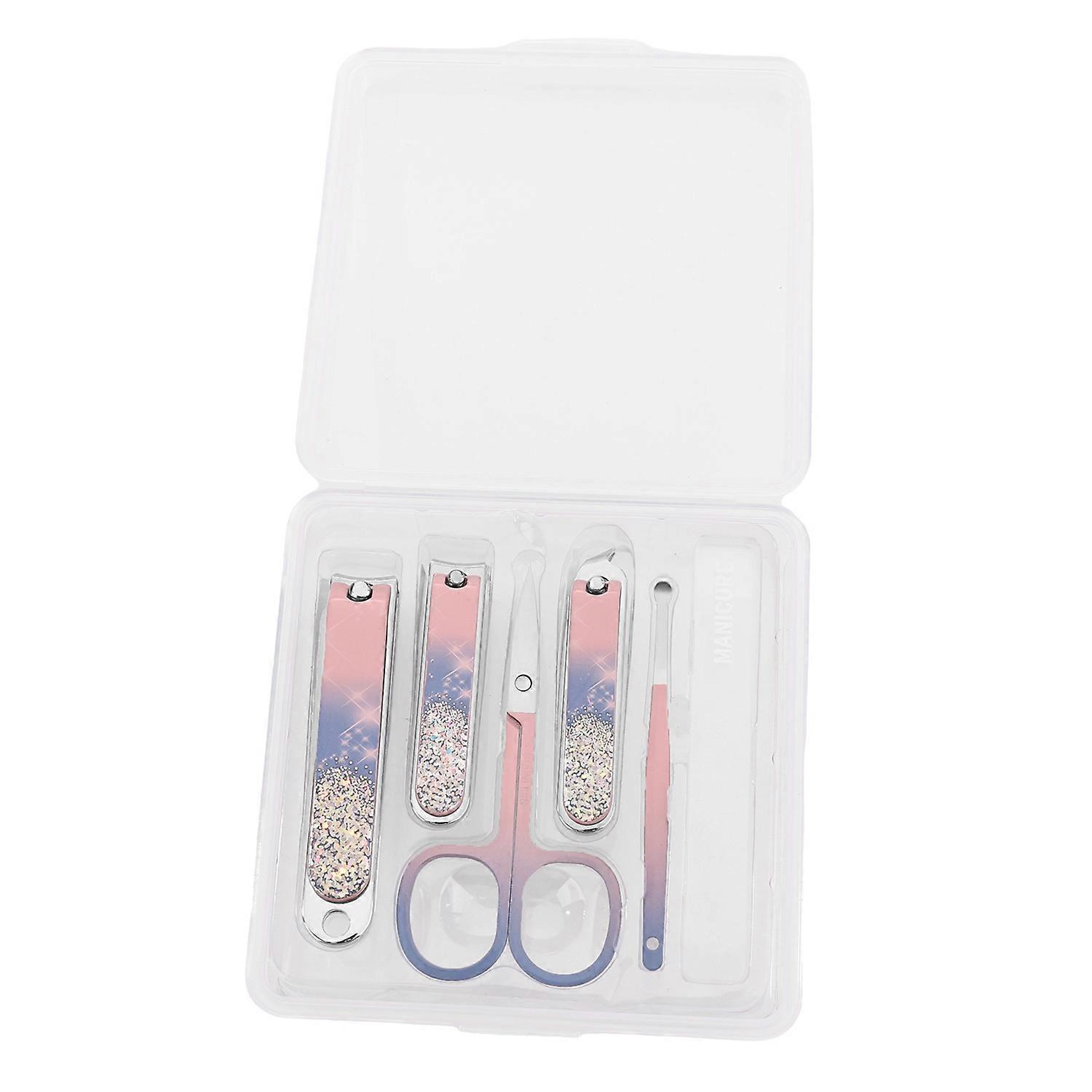 Angled Nail Clipper Stainless Steel - Multi-Function Nail Tool For Fingernails And Toenails