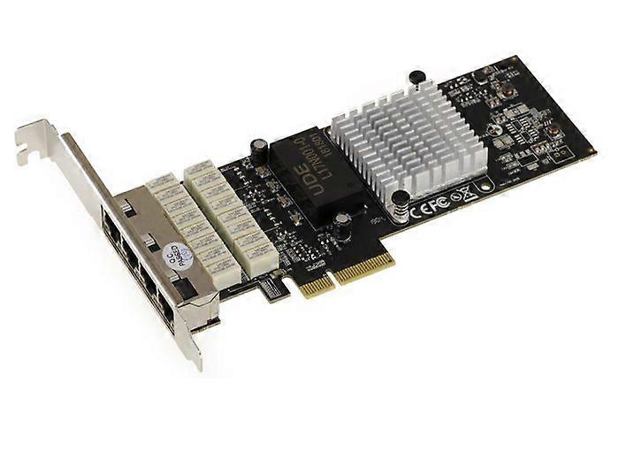 KALEA-INFORMATIQUE Carte PCIe 10 100 1000 CHIPSET Quad Gigabit Ethernet I350AM4 LBP LAN BYPASS