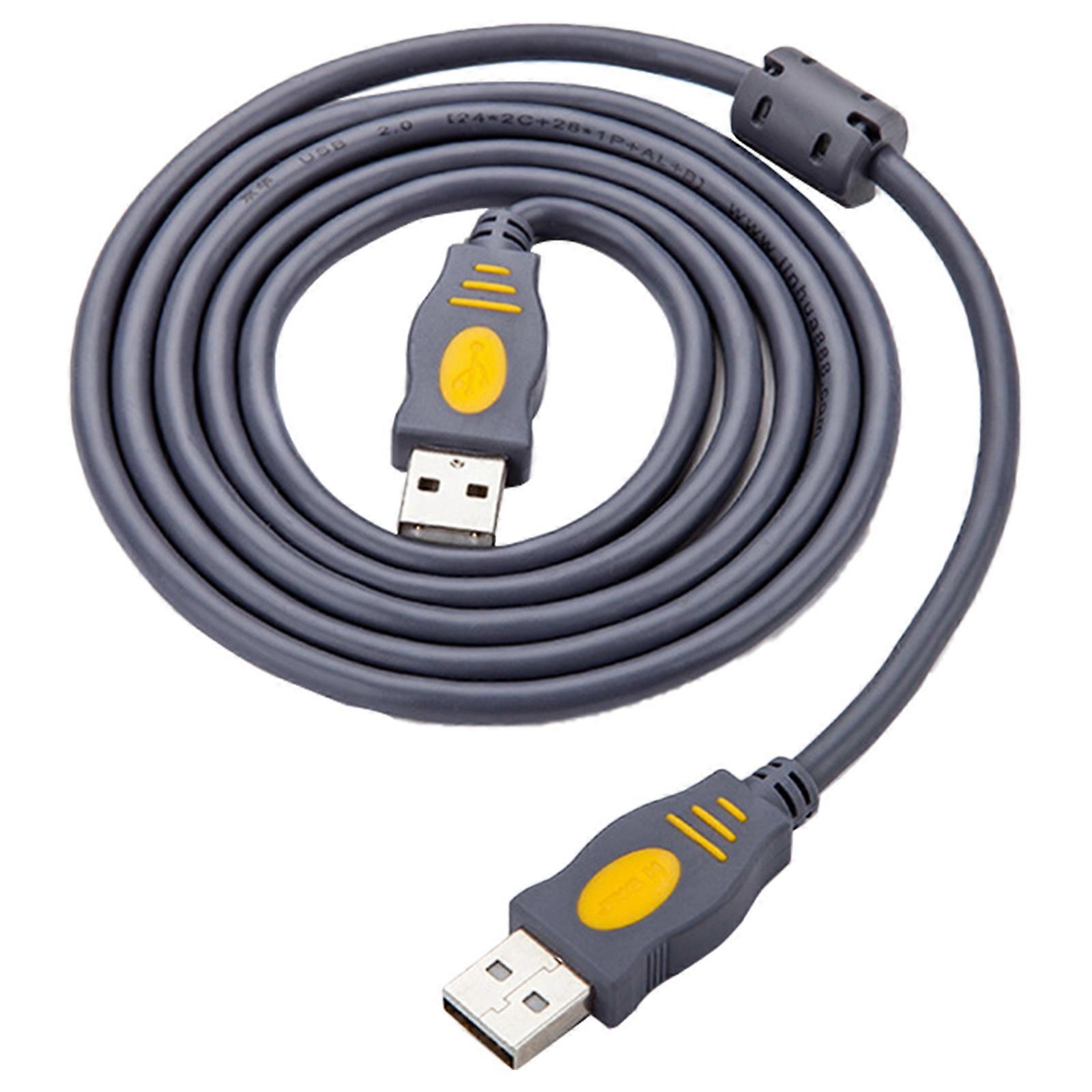 USB 2.0 Cord Male to Male Connection for Usb Flash Drive, Card Readers, Printers, Cameras