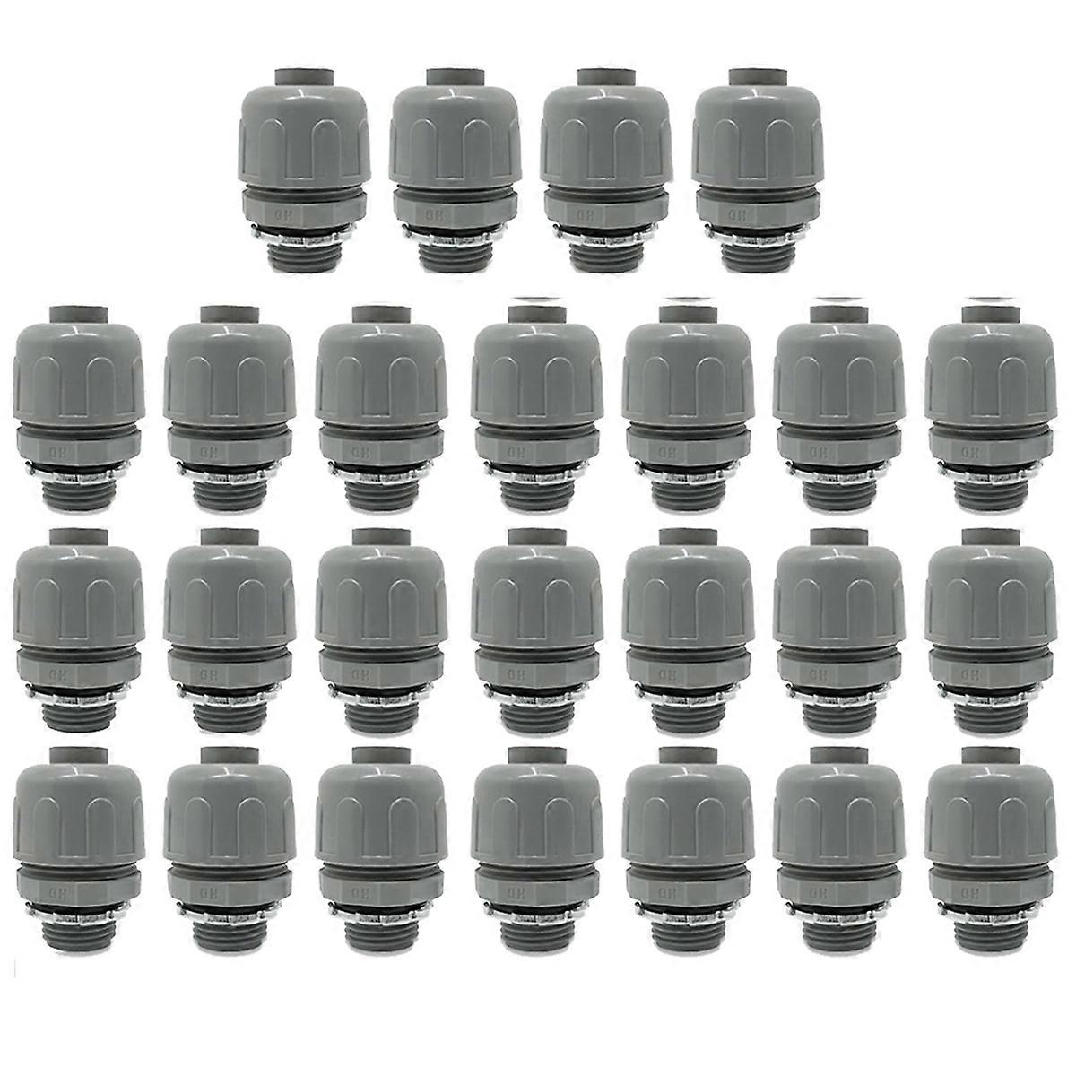 Liquid Tight Connectors - PVC Electrical Conduit Connectors - Flexible Non-Metallic Straight Conduit