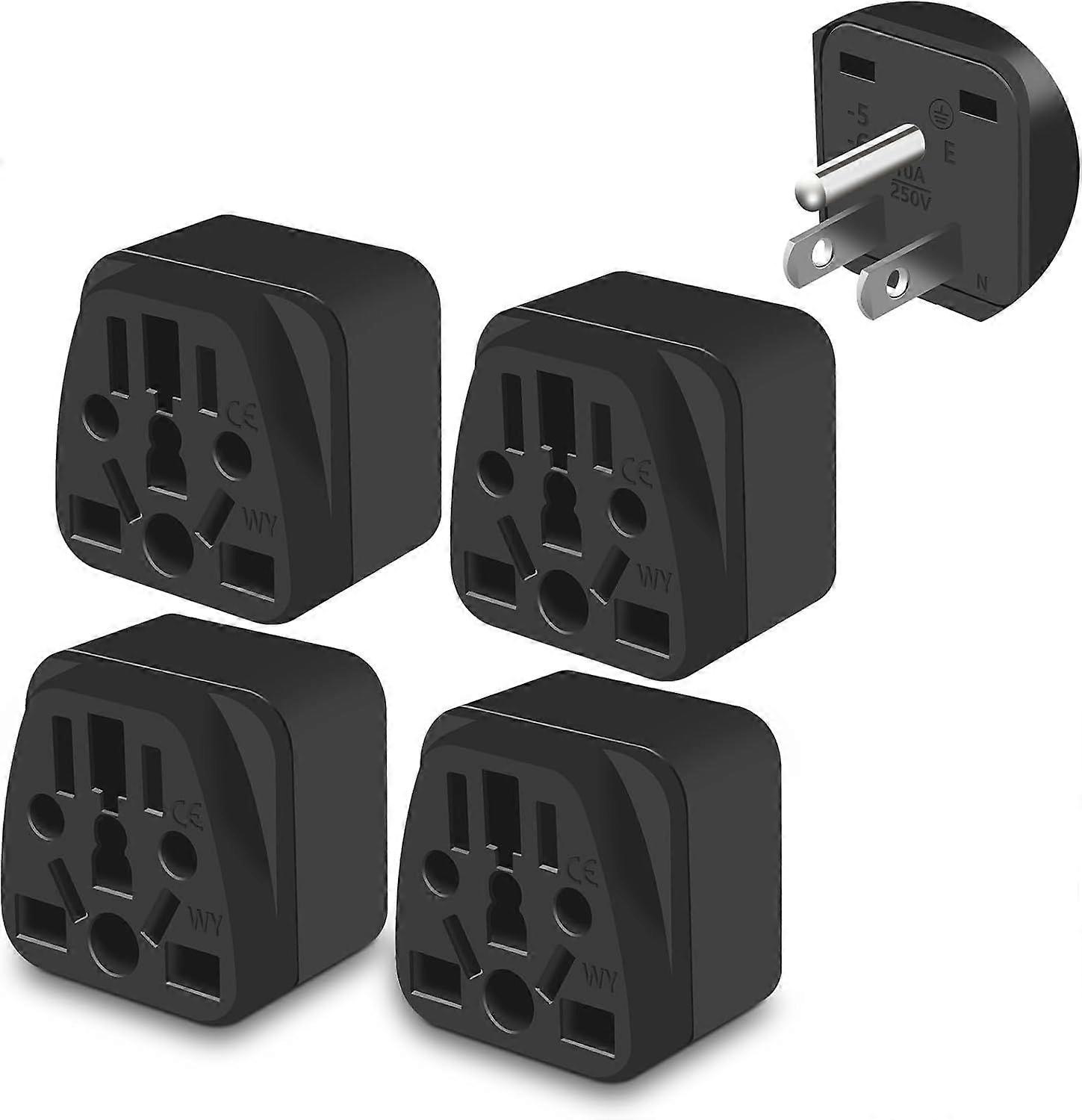 Pack UK to US Plug Travel Adapter