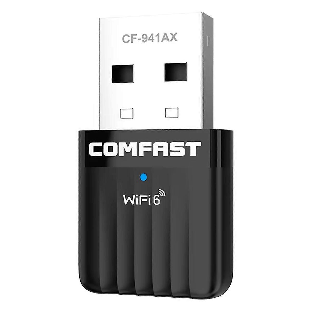 -941AX USB Wifi Adapter 5GHz/2G Antena AX600 PC Wi-Fi 6 Dongle Network Card WiFi 6 Wireless Card for Win10/11