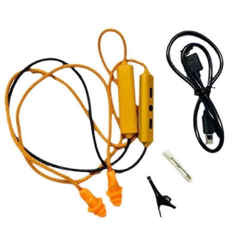 Ear Plugs Bluetooth Earphone for Work, Noise Suppression,