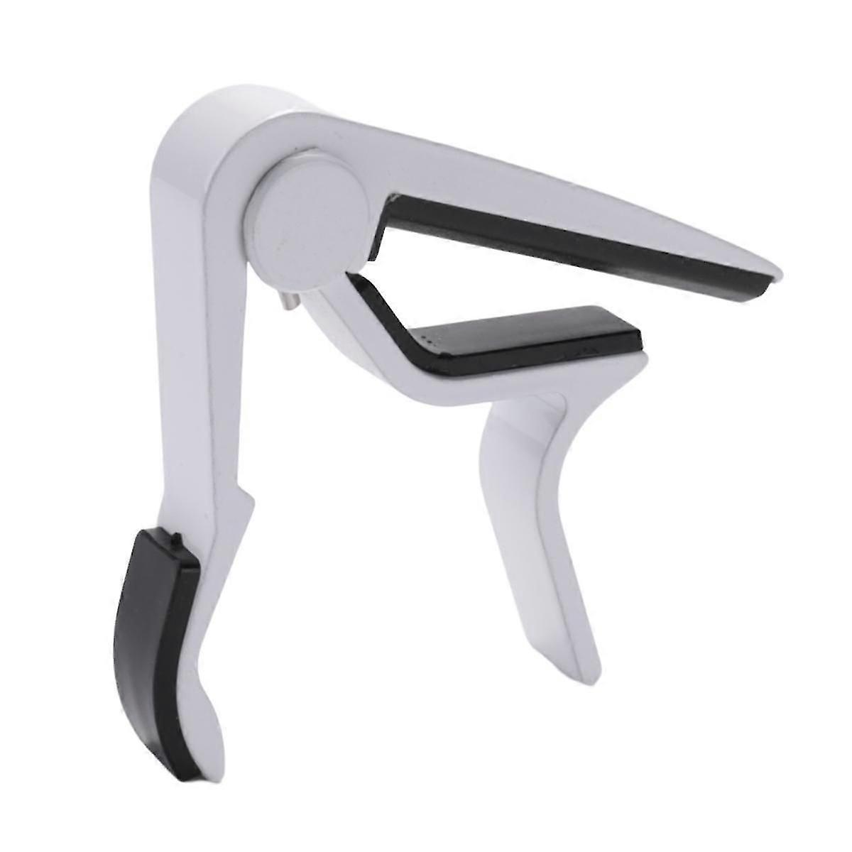 White-handed Guitar Capo Clip Trigger with Quick Change JP