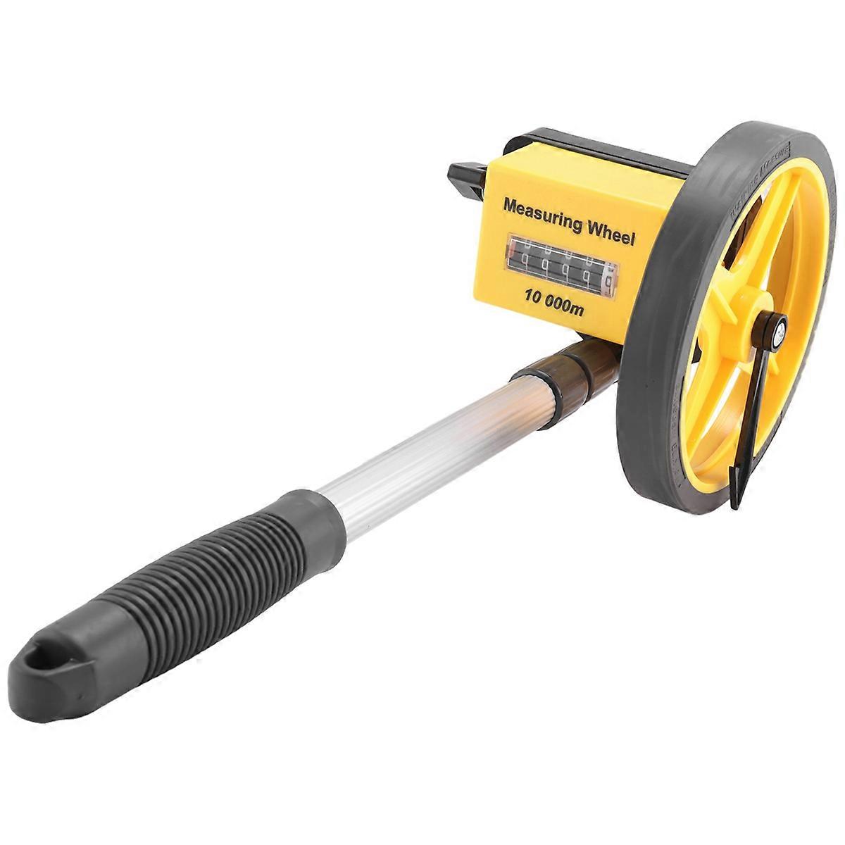 Measuring Wheel Distance Wheel Measurer Wheel Plastic 17.72 x 6.3 x 5.51in for Surveyors(Small Wheel