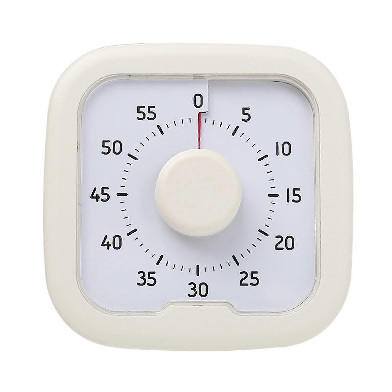 Visual Countdown Timer for Kitchen Meetings Silent Magnetic Timer Easy-to-Read Display 60 Minute Classroom Learning Timer Edition