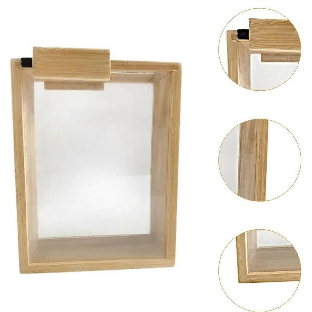 Wooden Cereal Storage Box Practical