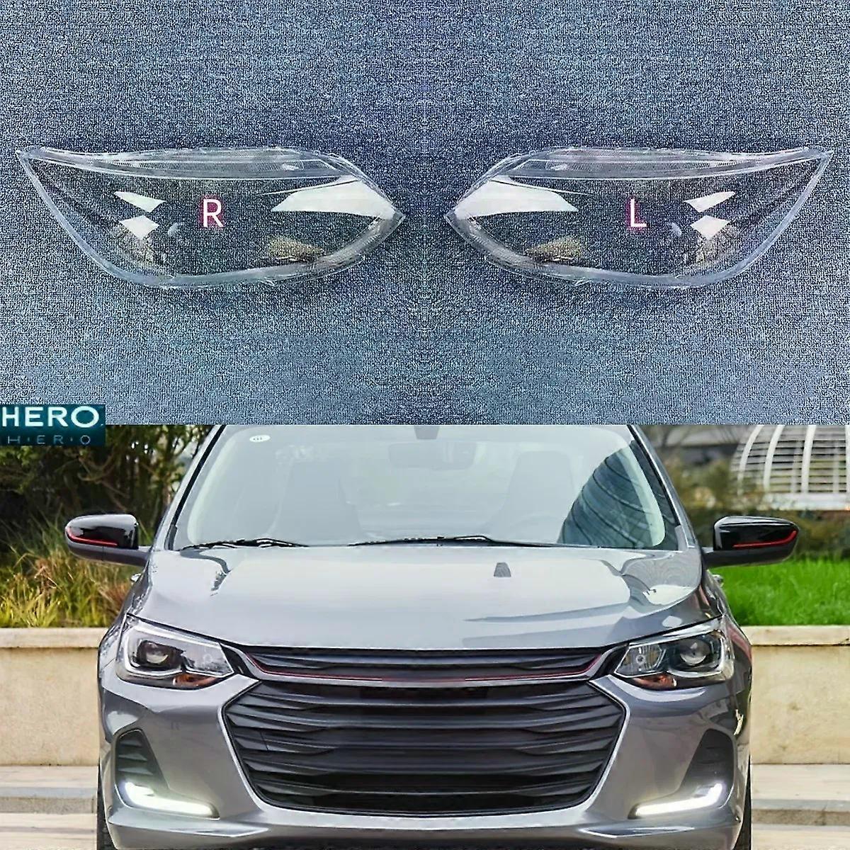 High qualityFor Chevrolet Cavalier 2020 2021 Auto Front Headlamp Shell Lampshade Headlight Lens Cover Plexiglass Lamp Shell Light Housing