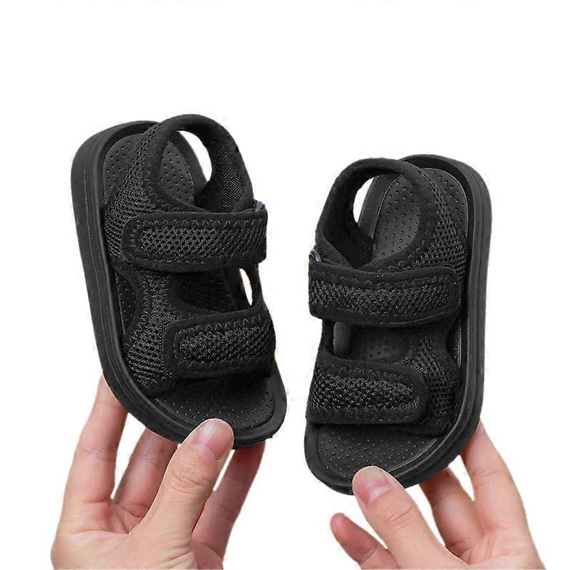 Kids Sandals Open Toe Soft Hook Loop Lightweight Breathable Summer Shoes for Toddlers