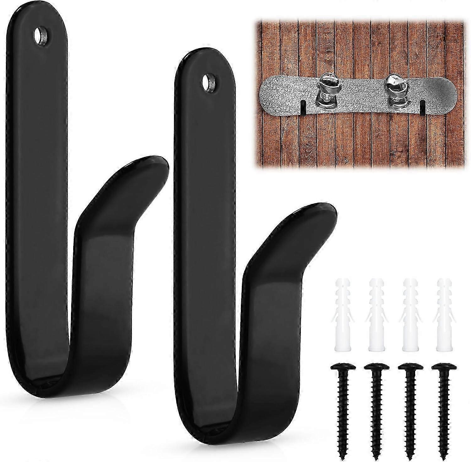 2pcs Snowboard Wall Mount, Snowboard Wall Rack Hanger Snowboard Display Rack