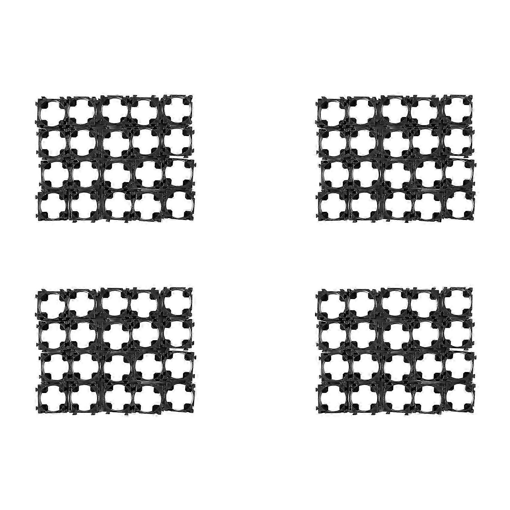 80 Pcs 18650 Lithium Cell Battery Holder Bracket for DIY Battery Pack