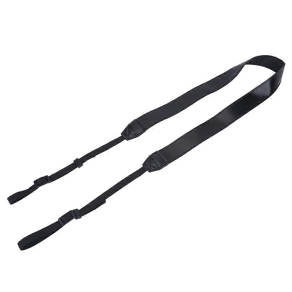 PU Leather Camera Shoulder Neck Strap - Adjustable, Durable, Comfortable, Universal Fit