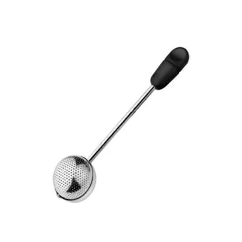 Rotatable Tea Infuser 304 Stainless Steel Tea Filter Long Handle Tea Spoon Strainer Infusor De Te Ситечко Для Заварки Чая