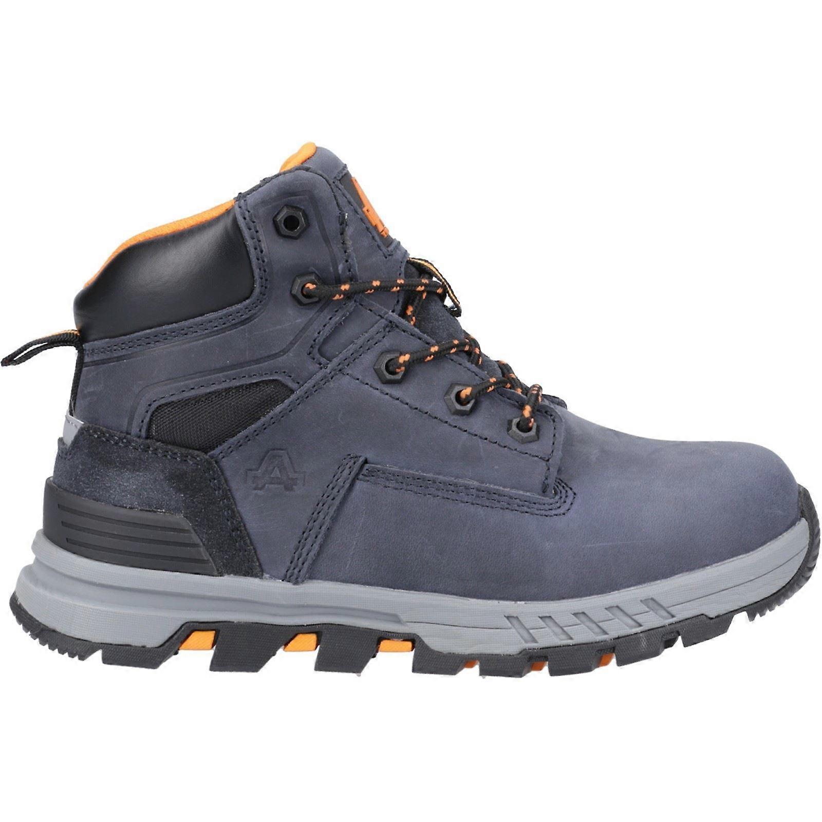 Amblers Safety AS613 Elena Navy Leather Female Ladies Safety Boot-9