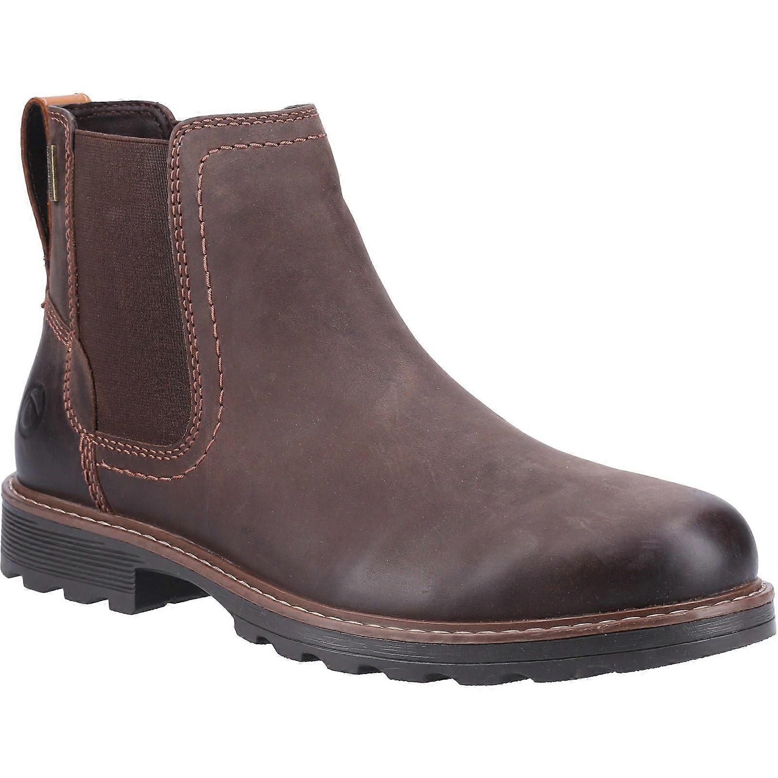 Cotswold Nibley Brown Full Grain Leather Mens Shoes
