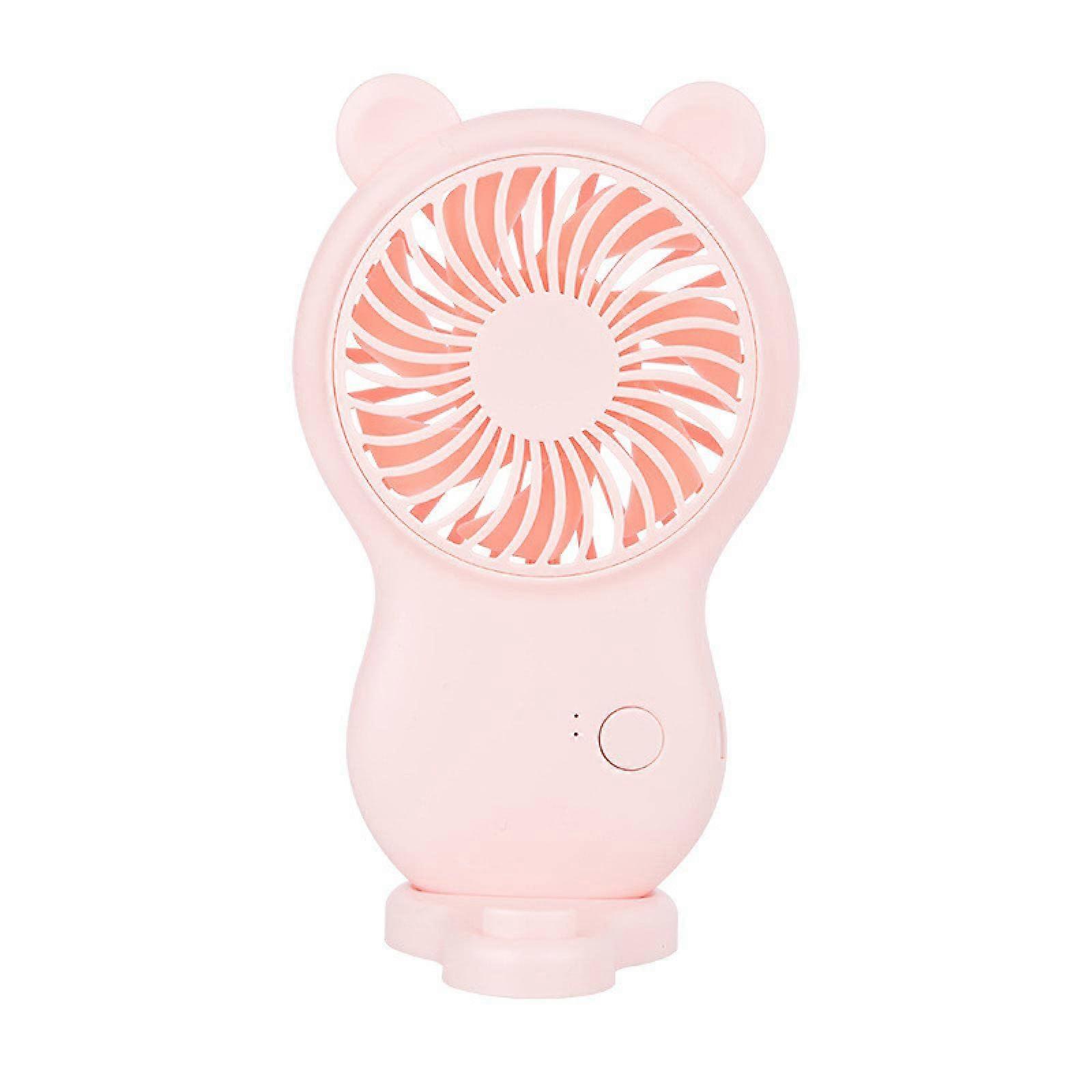 Handheld Mini Portable USB Rechargeable Fan for Desk and Dormitory - Compact Size, Lightweight, Quiet Operation