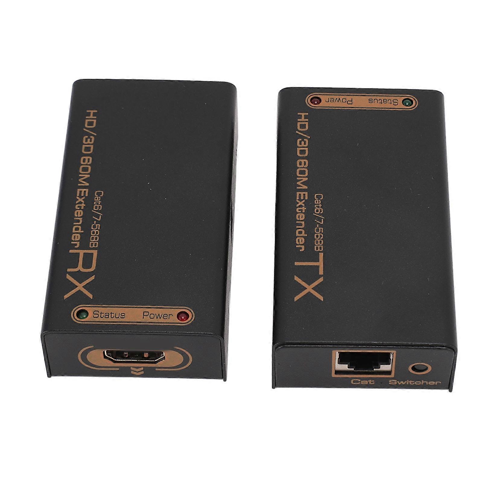 HD Multimedia Interface By Single Cat 6/7‑5688 DC 5V Port Full HD