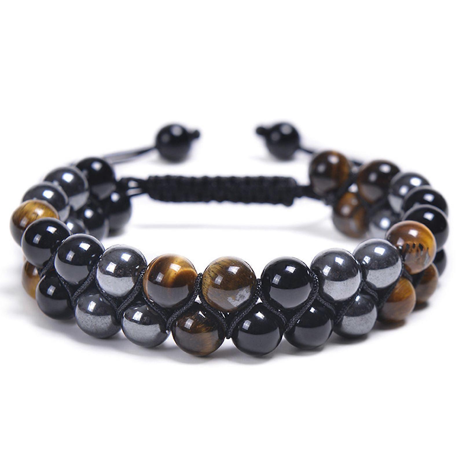 Black Bracelet Double Creative Unique-Magnet Bracelet Unique Creative Double,100% New