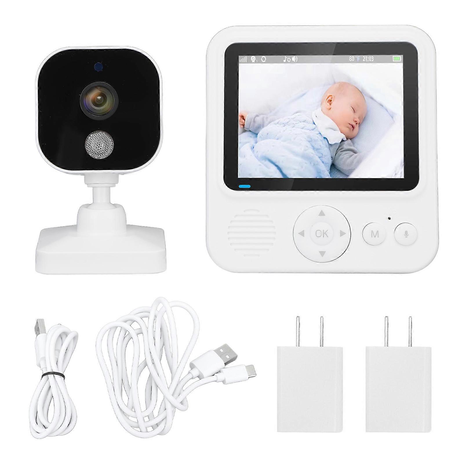 Smart Wireless Bidirectional Speech Breastfeeding Timer Night Vision Monitor Camera for Baby Crying Feeding