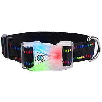 Pet Luminous Collar Night Safety LED Dog Collar Long-lasting Glowing Pet Neck Strap for Large Medium