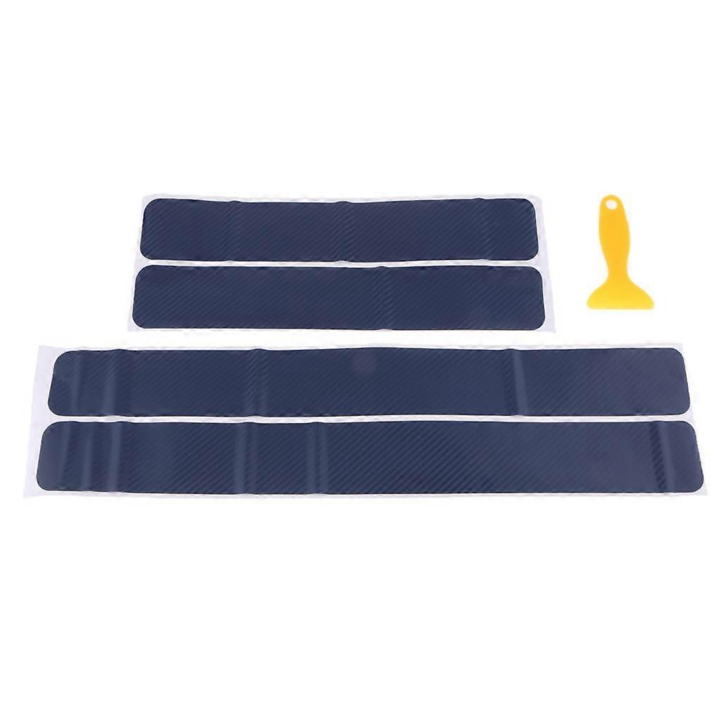 4-pack Kolfiber Dörr Instegsplatta Skrapblad