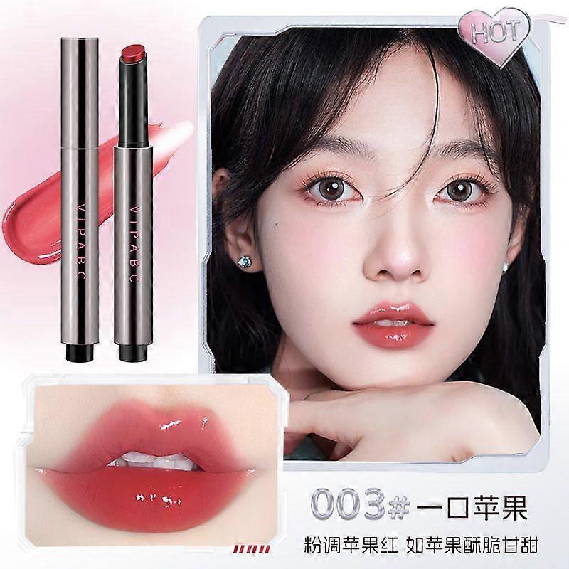 Lip Plumper, Hydrating Click Tinted Lip Balm & Gloss, Solid Lipstick for Plumps & Moisturizes, Long-wearing All-in-one Lip Plumping, Gloss, Balm