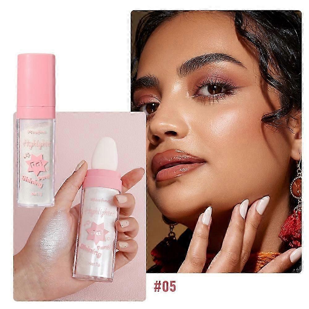 Highlighter Makeup Brighten Bronzers Eyeshadow Palette Face Contour Shimmer Lasting