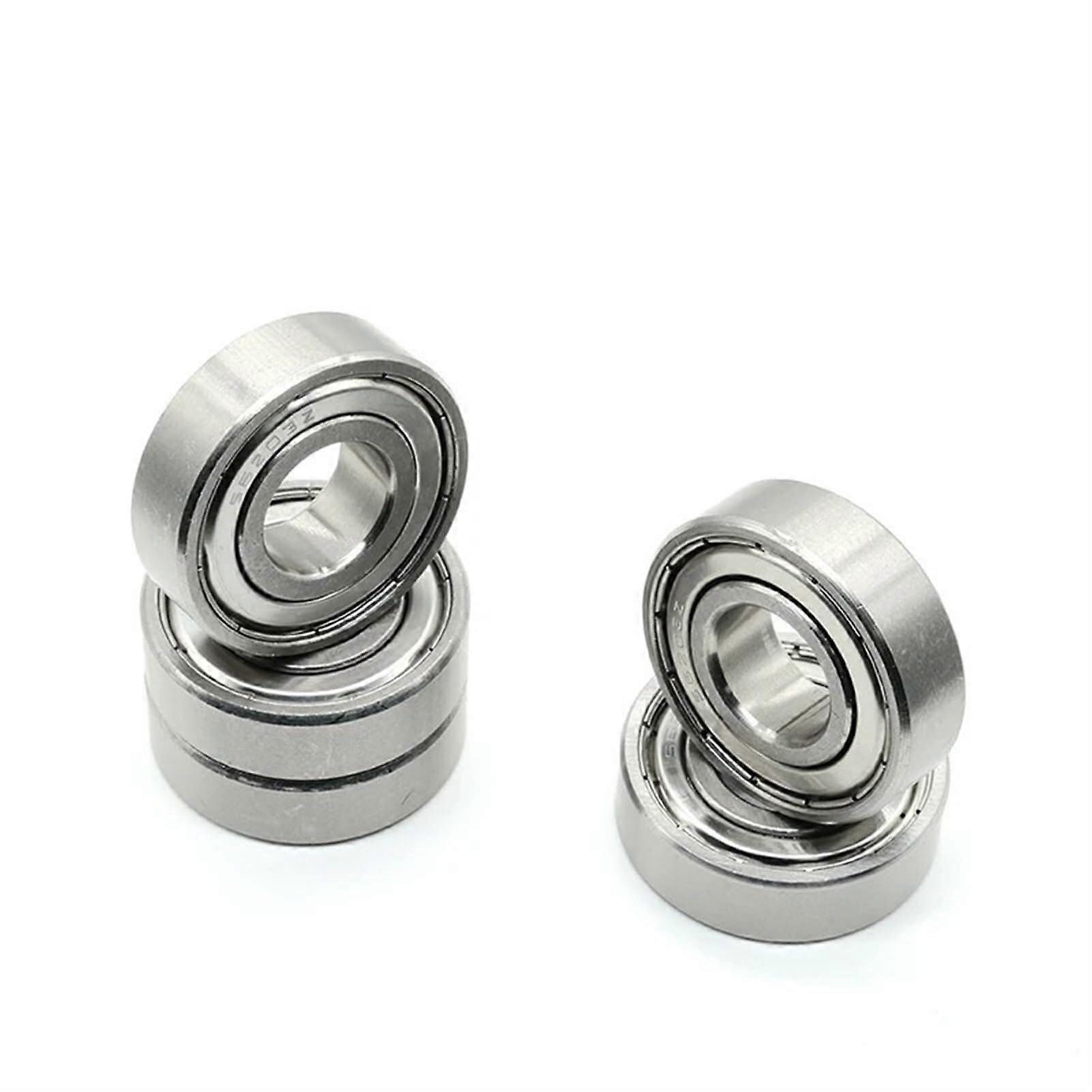 Deep Groove Ball Bearings S6203ZZ 5 PCS, 17x40x12 mm ABEC-7, High Hardness, Toughness for Motorcycle Engine