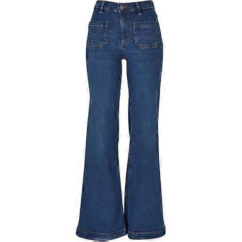 Urban Classics Womens/Ladies Denim Vintage Flared Jeans