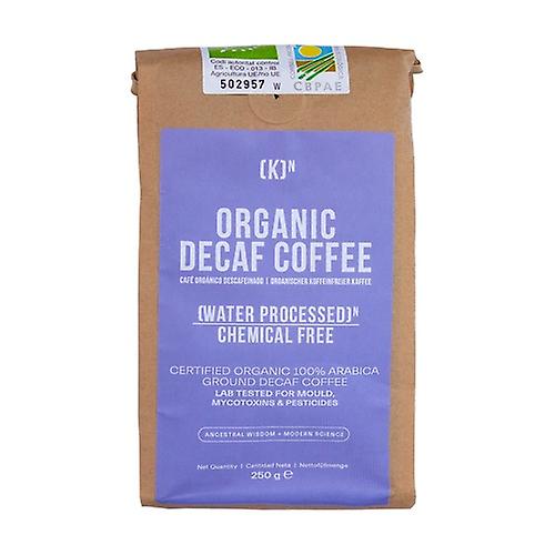 Organic ground decaffeinated coffee 250 g (Coffee)