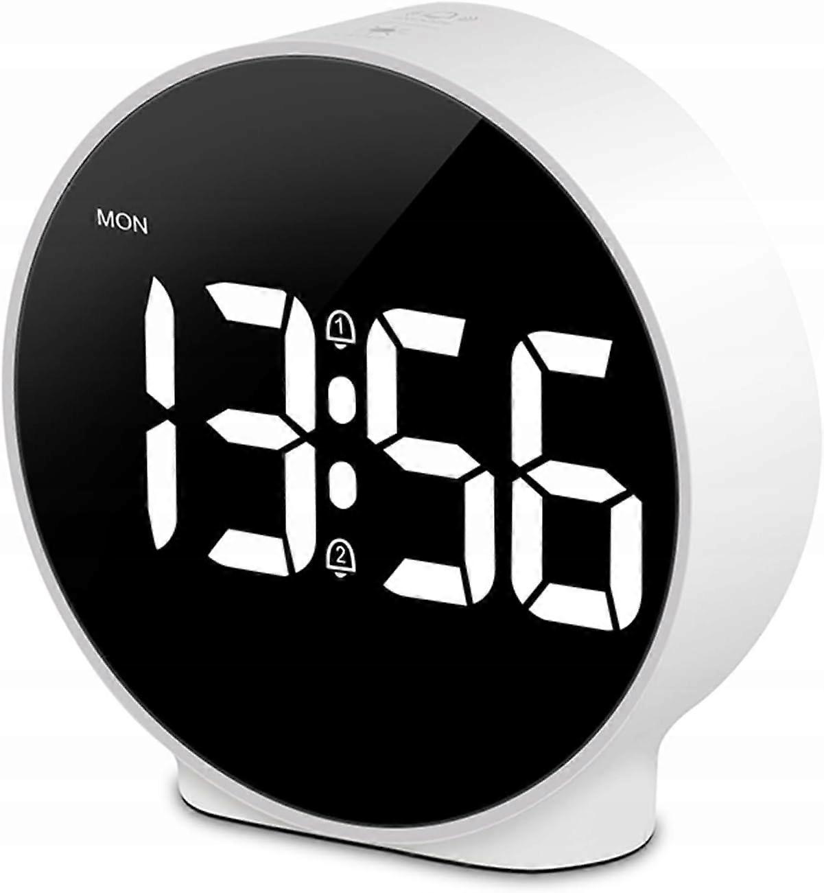 Minimalist Digital Electronic Alarm Clock With Led Night Light