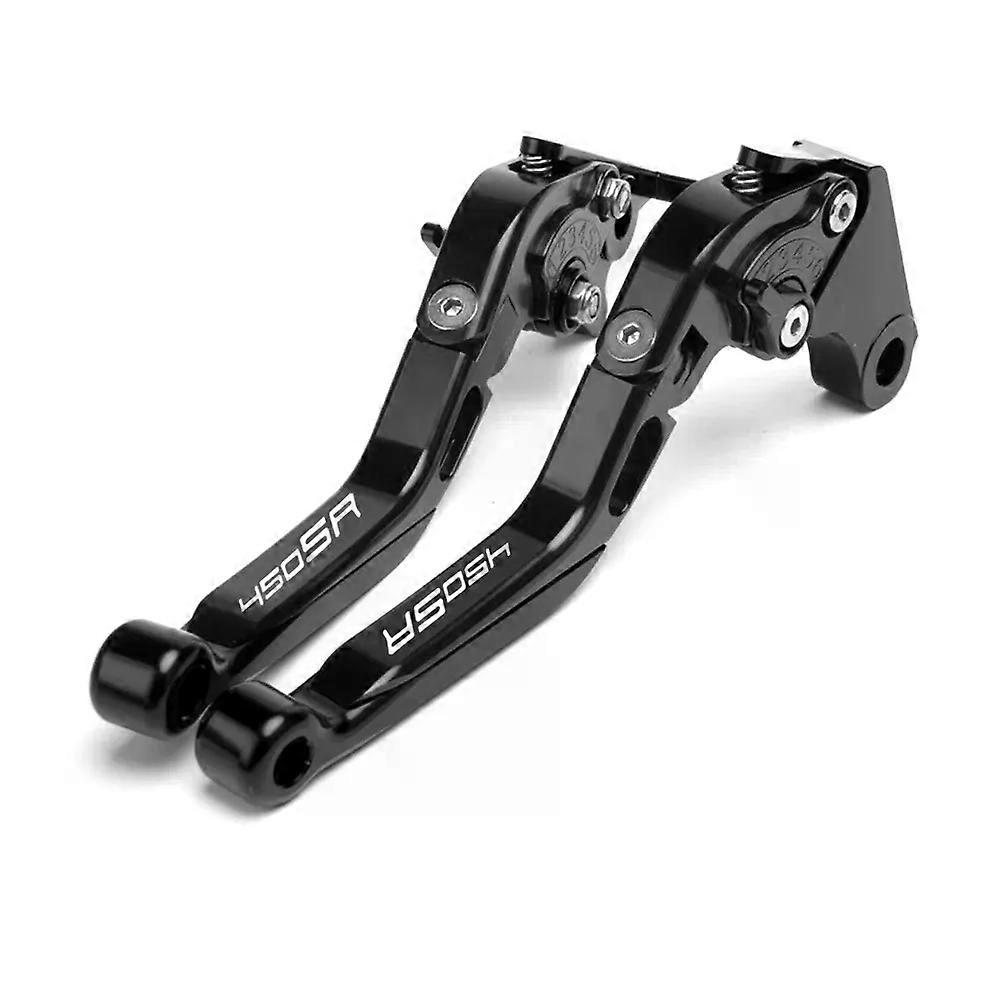 con Για CFMOTO 450SR 450SS 450SRS 2022-Σήμερα Μοχλός συμπλέκτη Σετ μοχλού φρένου Ρυθμιζόμενοι πτυσσόμενοι μοχλοί λαβής Εξαρτήματα κινητήρα Μέρη