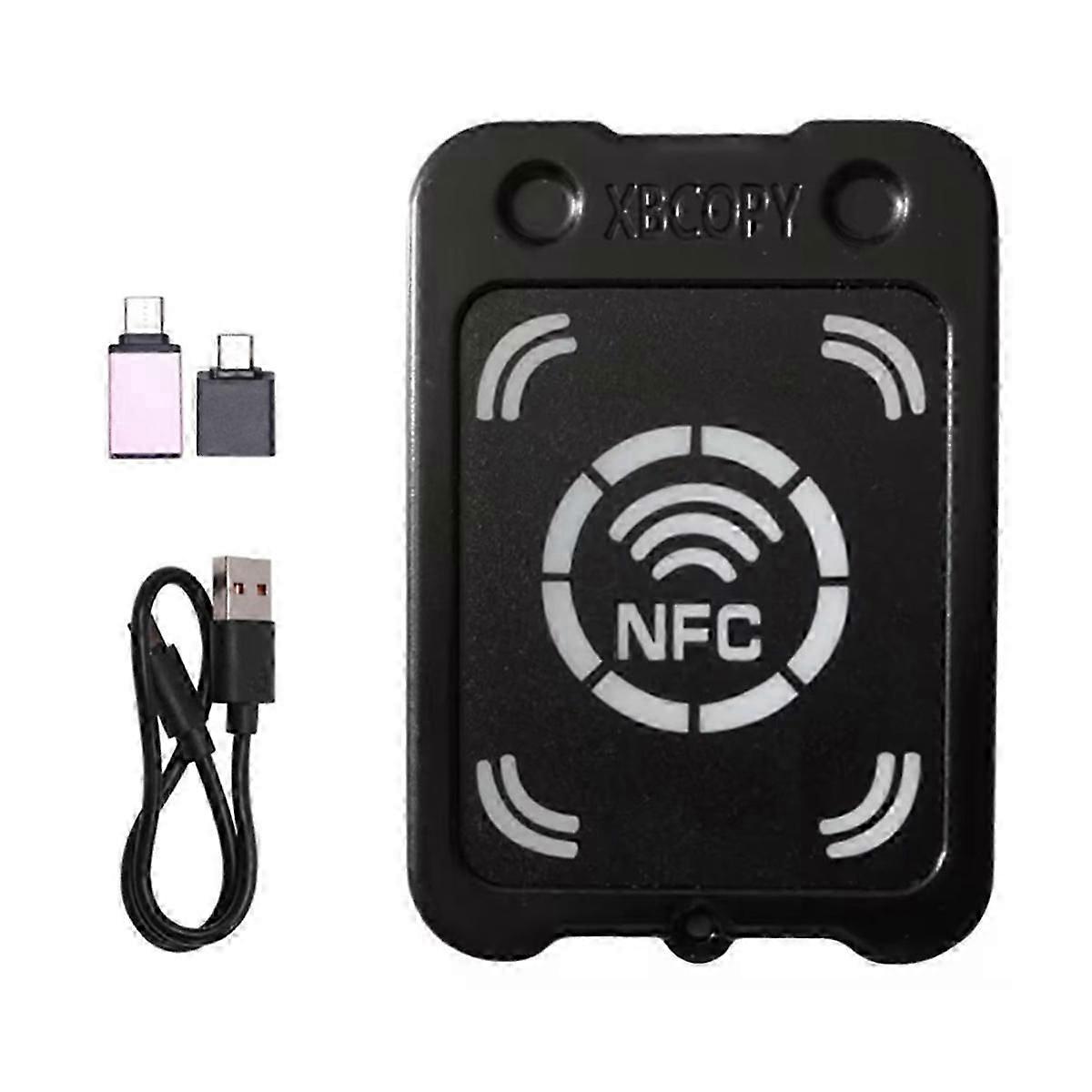 NFC RFID Smart Chip Card Reader Copier NFC Encryption Key Reader IC 13.56Mhz Contactless RFID Token