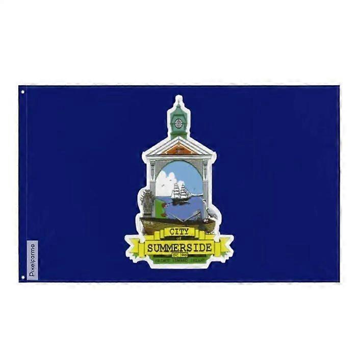 Flag - Summerside - 160 x 240 cm - Polyester - Double-sided print - Iron eyelets