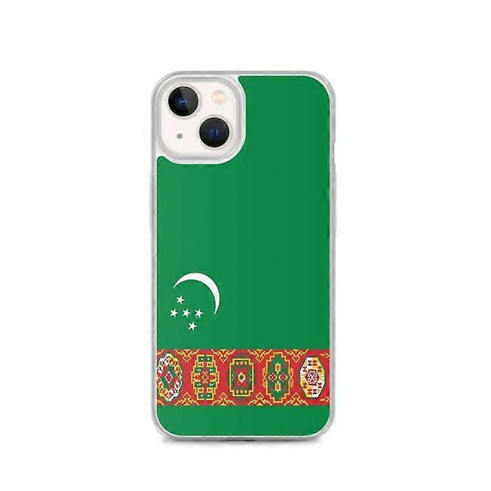 Turkmenistan Flag Phone Case - iPhone 13
