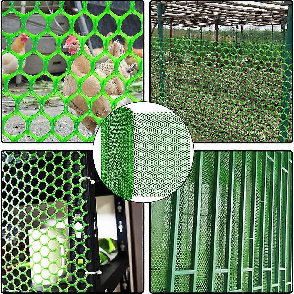 Plastic Chicken Wire Fence Mesh,Fencing Wire Green