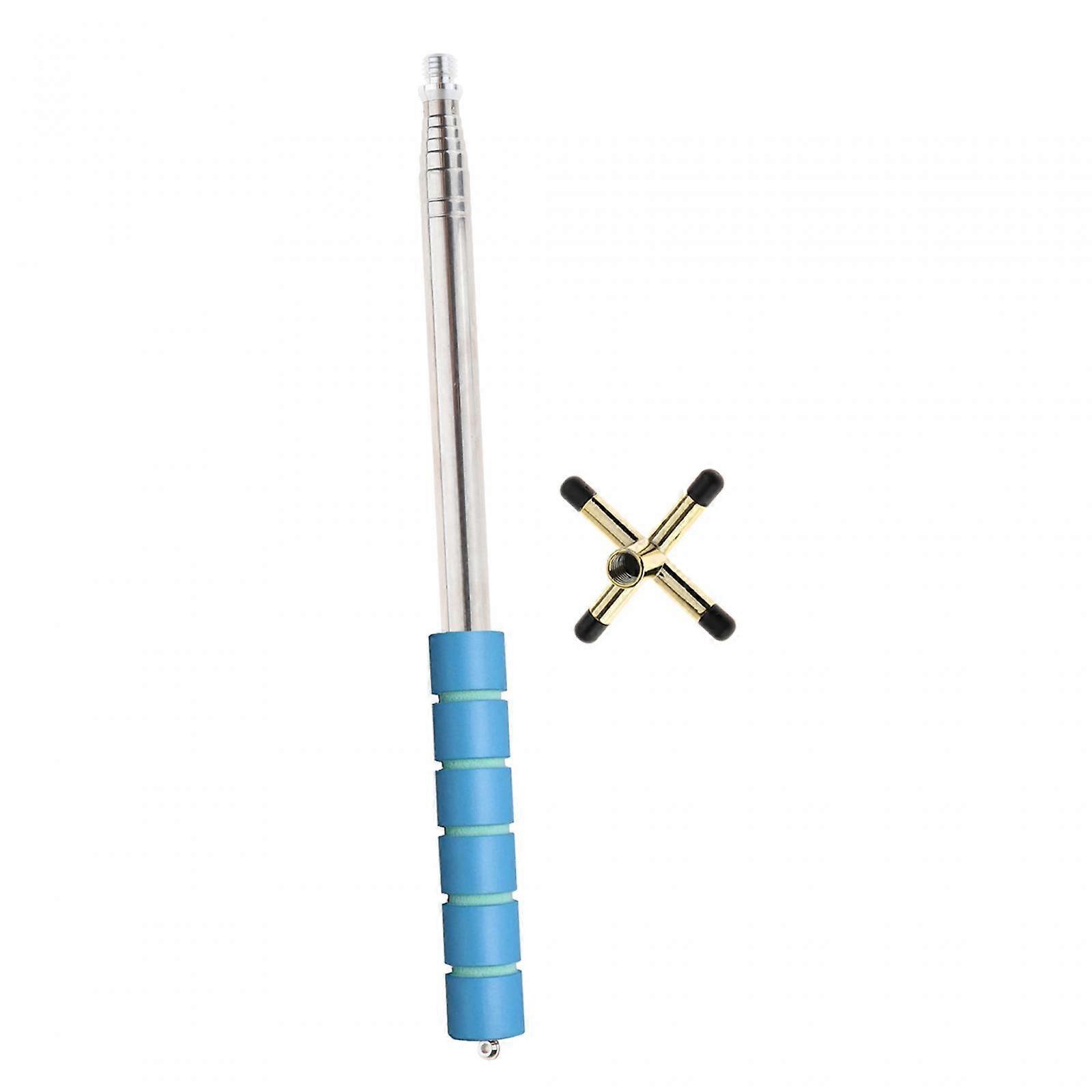 Billiards Pool Cue Stick with Removable Bridge Head Telescopic Pool Cue Stick