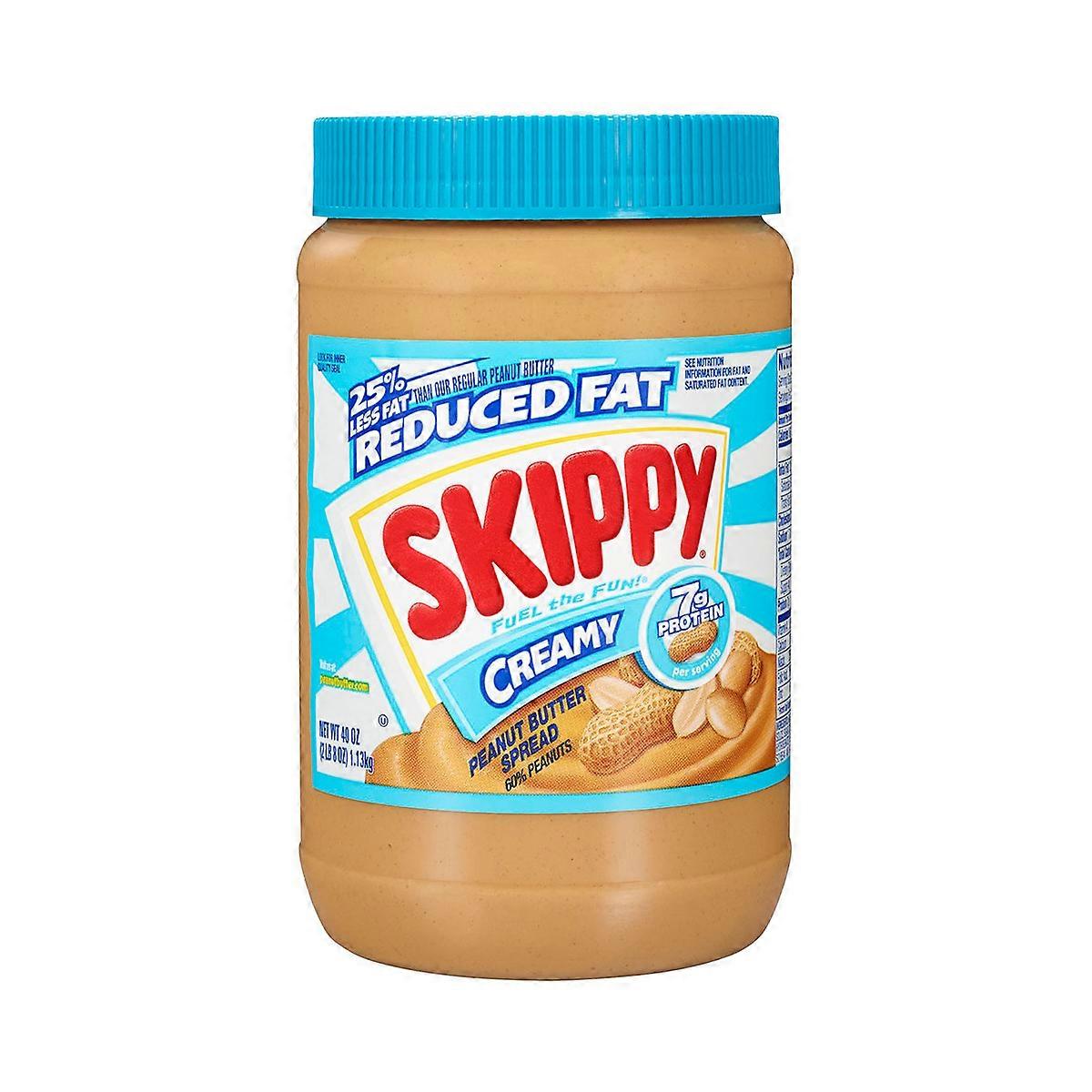 Beurre d'arachide crémeux allégé Skippy - 1,13 kg