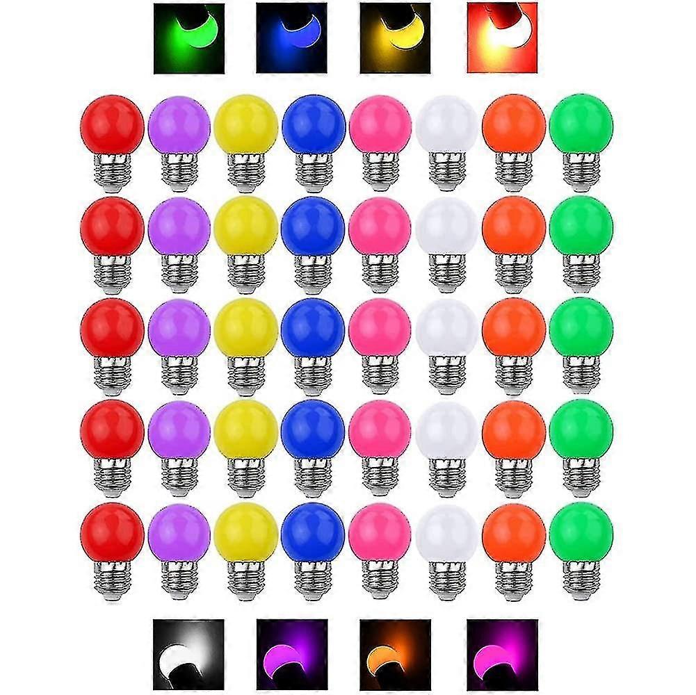 Colored Bulbs 3w E27 Decorative Ac220v-240v
