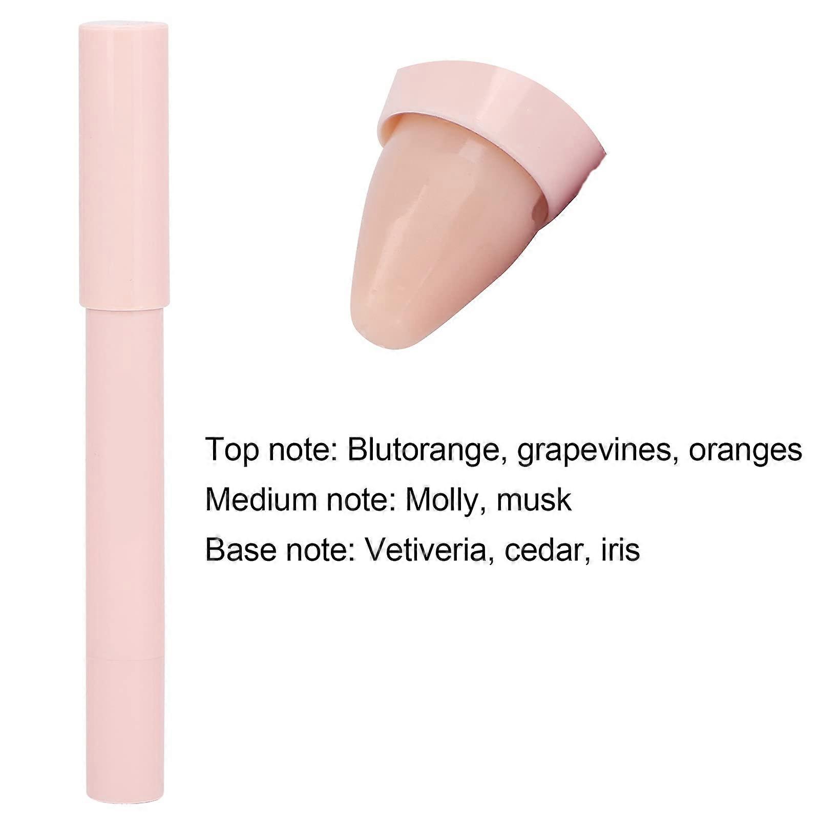 Solid Perfume for Women Mini Solid Perfume Stick  Durable Solid Pocket Perfume  Pen-Shaped Essential Oil  Light Scent