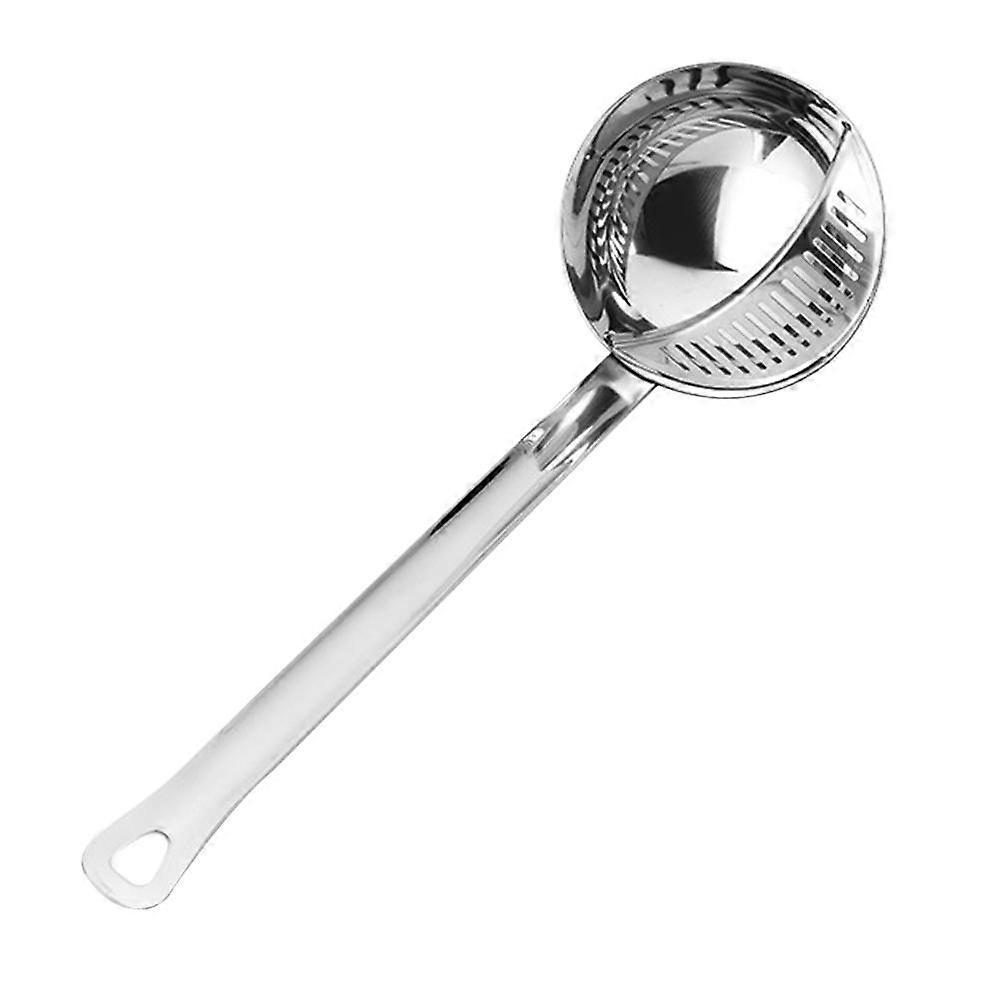 Hot Pot Cooking Tool: Stainless Steel Slotted Spoon for Effective Straining