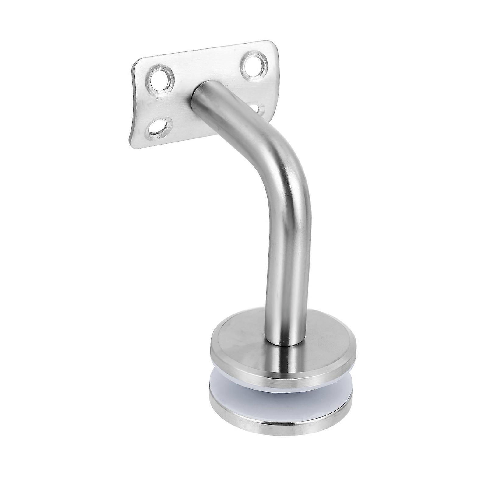 Glass Railing Clips Stainless Steel Glass Clamp Rectangular Handrail Installation 1Set