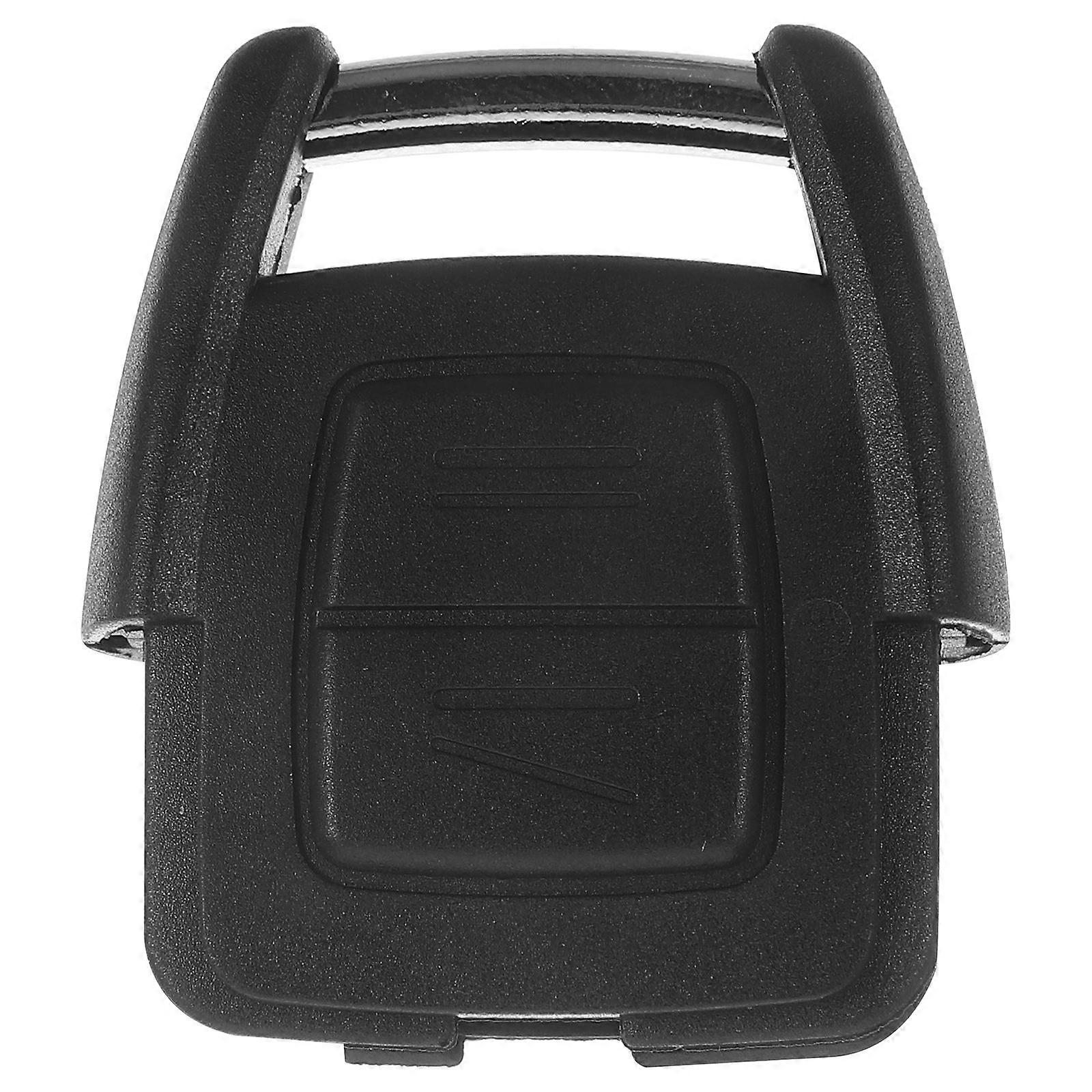 Key Fob Protector Case Premium 3 Buttons Remote Key Fob Shell Case Cover for Car Use Black Plastic Rectangular 1Pack