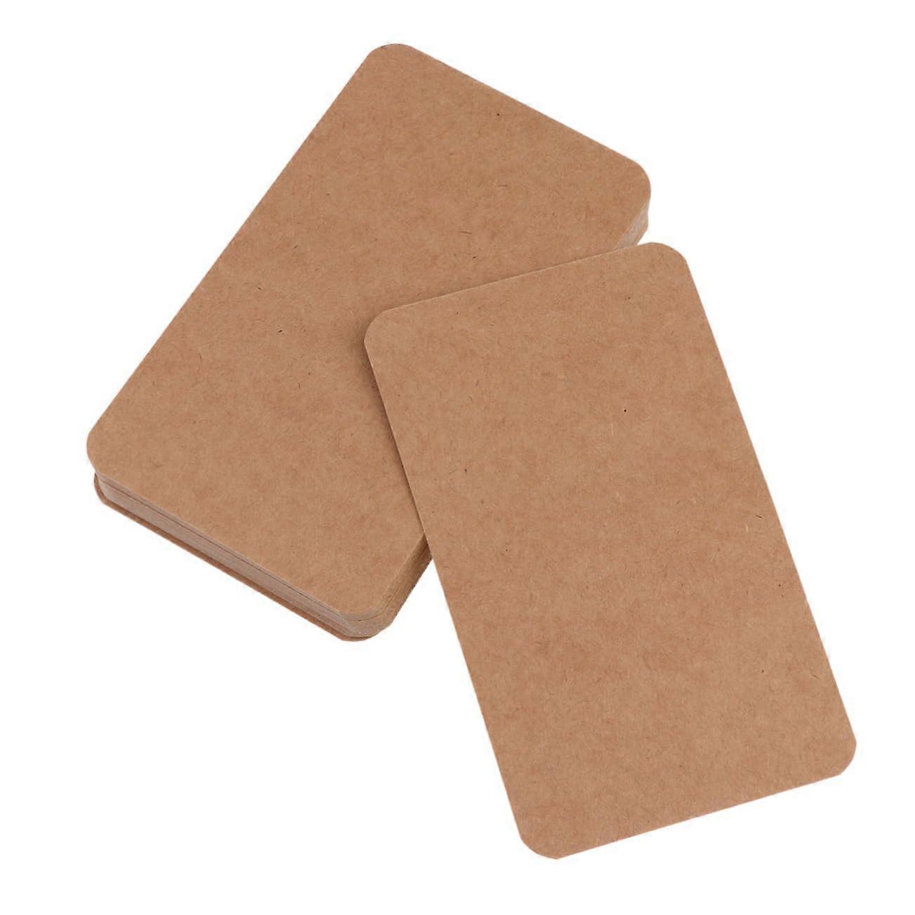 100 Pcs Paper Study Cards Bookmark Memo Note Index Storage Greeting Cards