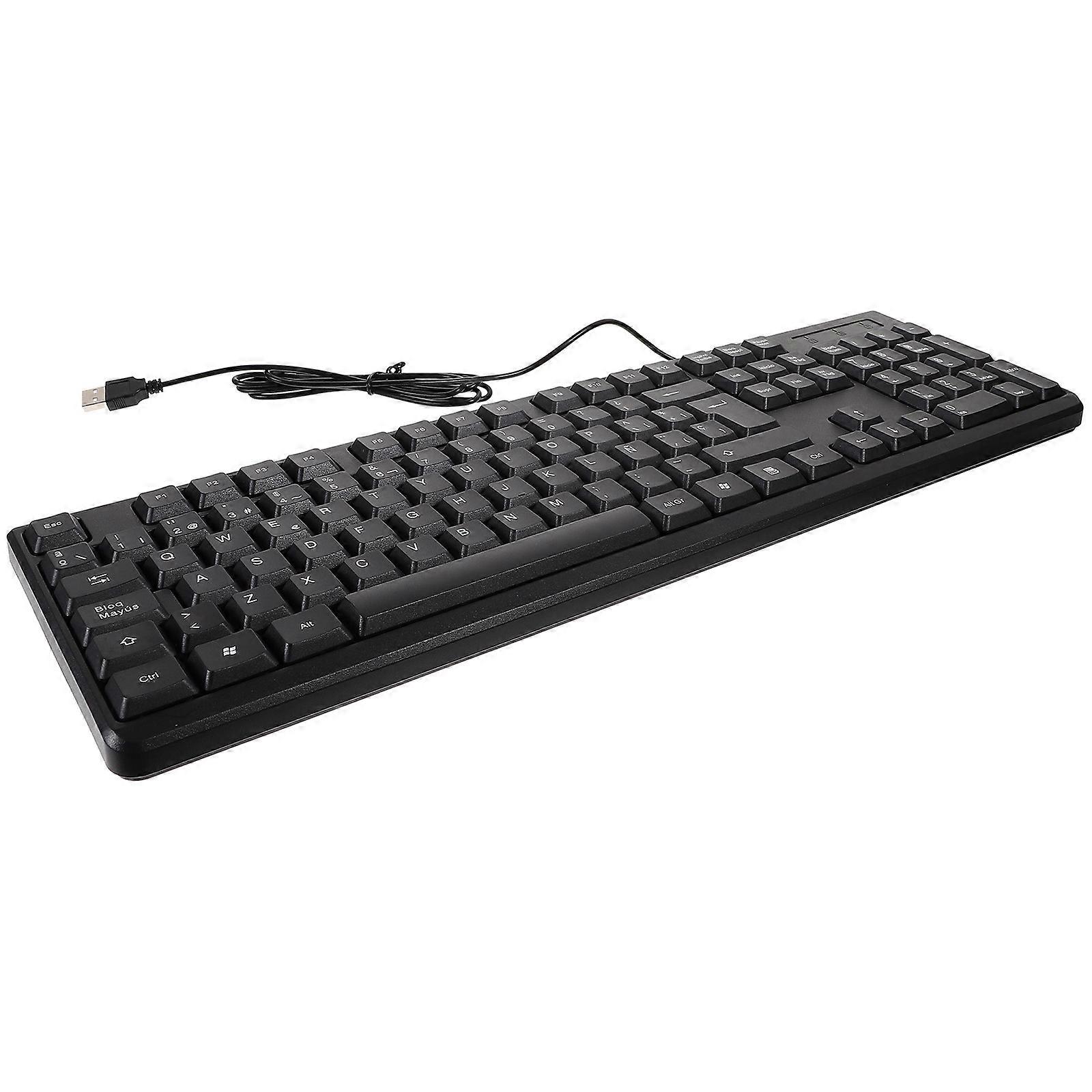 Gamer Keyboard Computer Keyboard No Latency Usage Black 44X13.5X2.5Cm 1Pcs