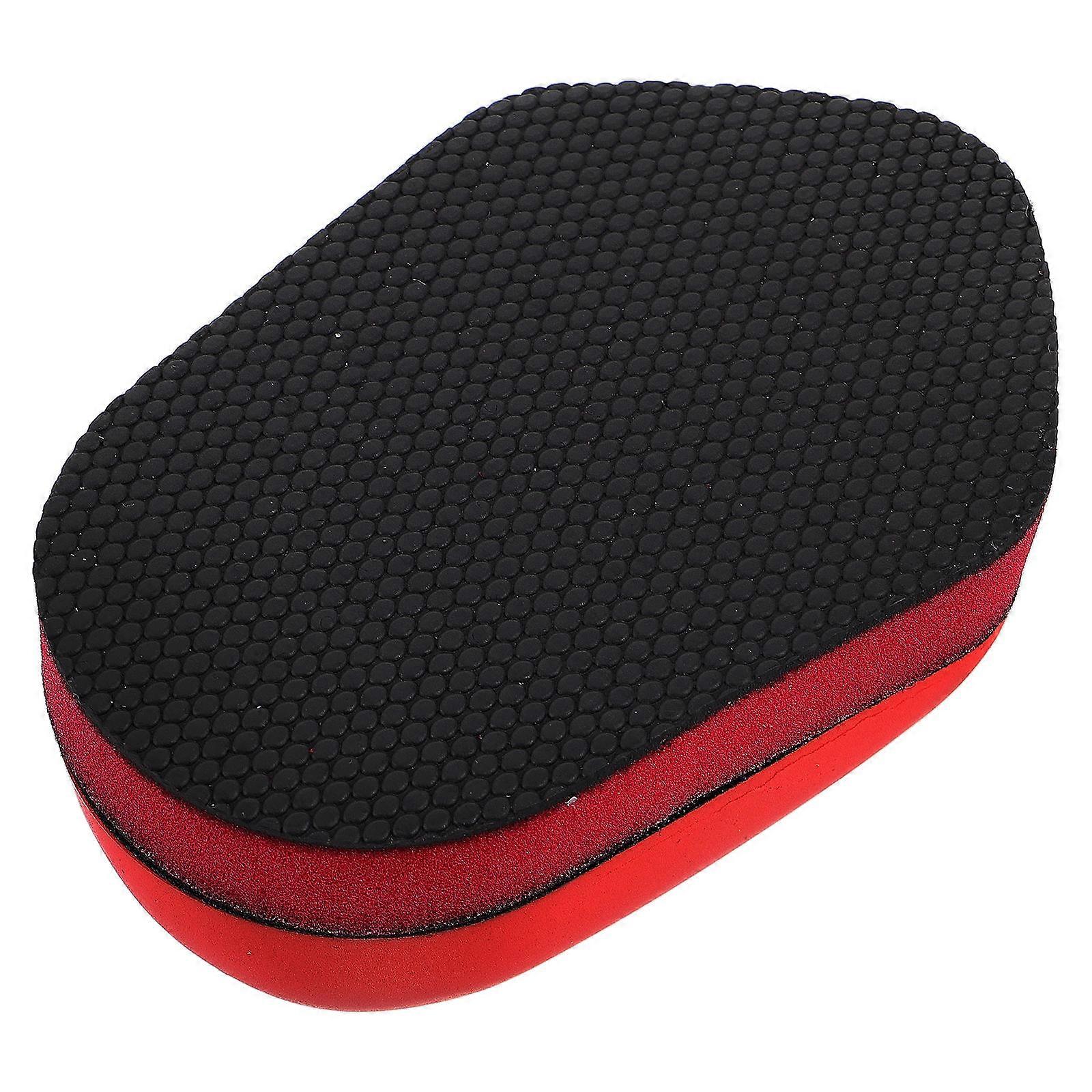 Car Cleaning Supplies Deep Cleaning Brush For Car Owners Rectangular Shape Red 1Pair