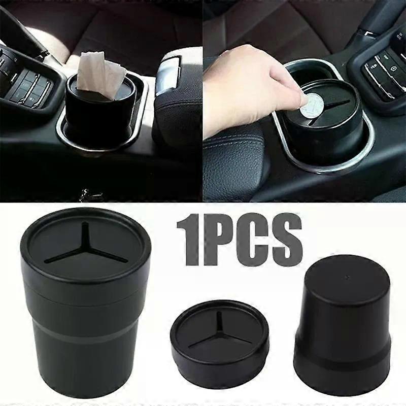 Car Silicone Multifunction Mini Pen Tissue Holder Coin Box Trash Bin Container