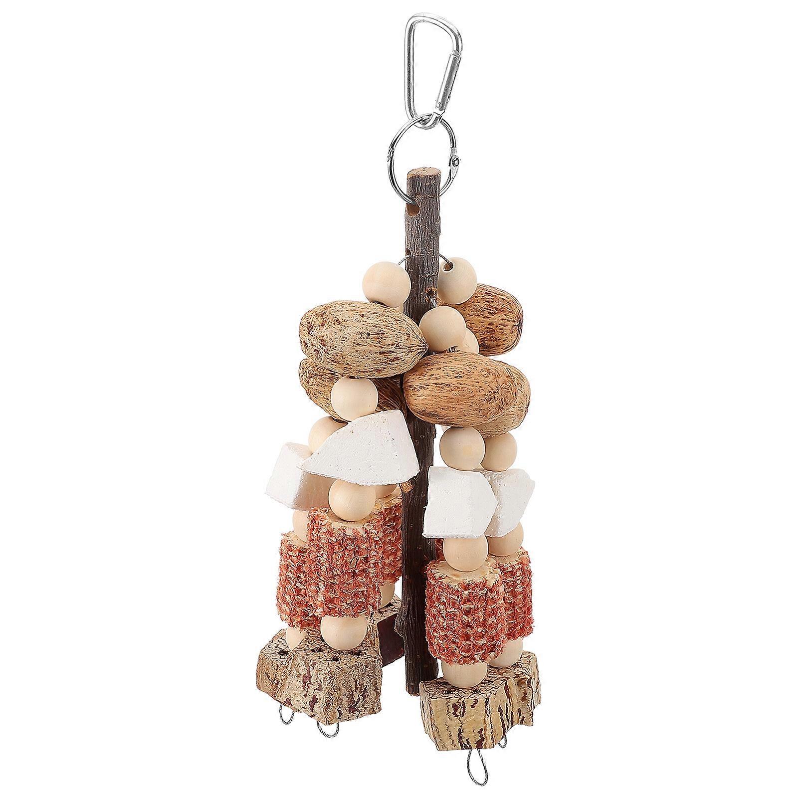 Parrot Chewing And Climbing Toys For Bird Cage Activity Indoor Play 1Pcs