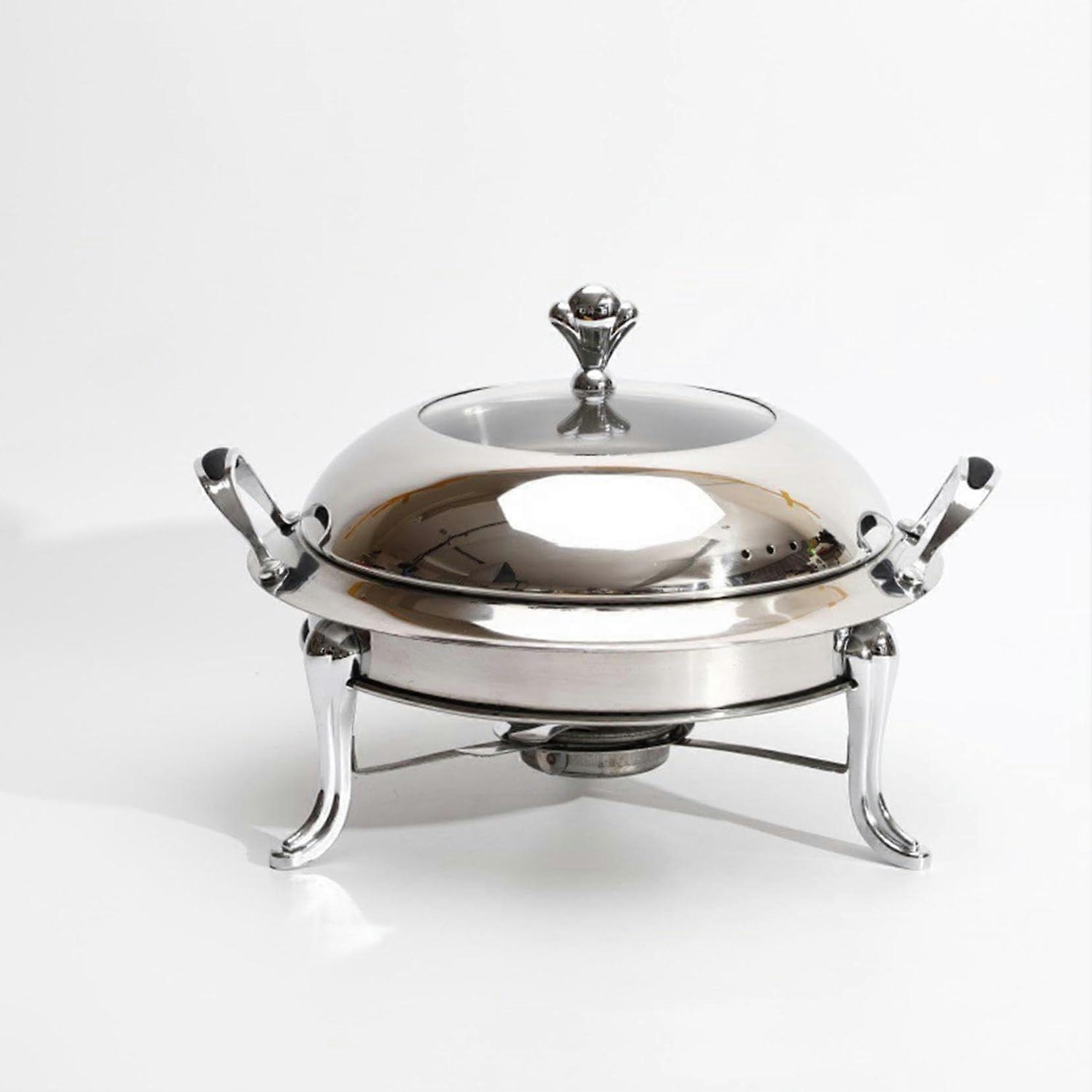 Chafing Dish Buffet set, Chafing Dishes and buffet warmers made of stainless steel, Silver 28CM